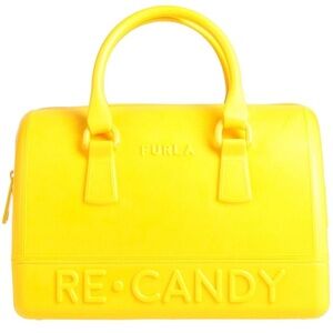 Furla Re-Candy Boston bag NWT in Vibrant Yellow